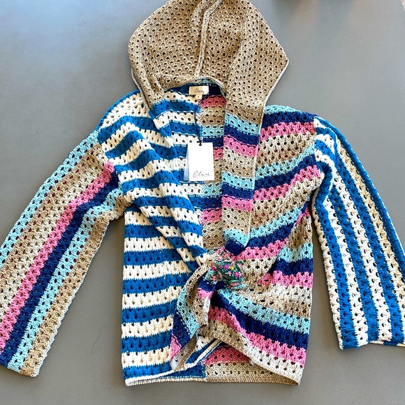 Elan lurex multicolor cardigan - Picture 4 of 16